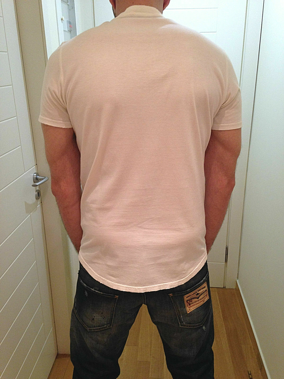 RRP €300 Authentic DSQUARED T-shirt "...givin' thanks!!" 71XM540 tag L image 5