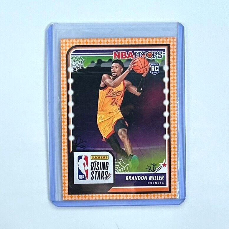 Brandon Miller RC 2023 Panini Haunted Hoops Orange #298 💎 Hornets