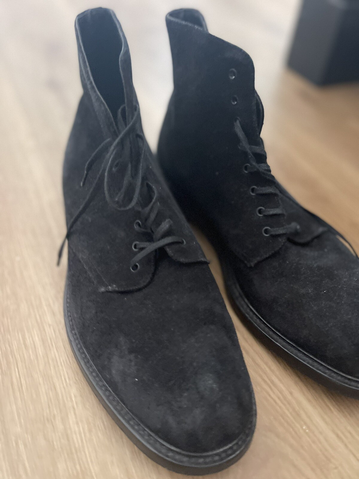 Stivali camoscio da uomo IVES SAINT LAURENT taglia 45