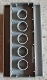 LEGO DUPLO - GREY ZOO TRACTOR TRAILER CASE - 4971 - VINTAGE - USED