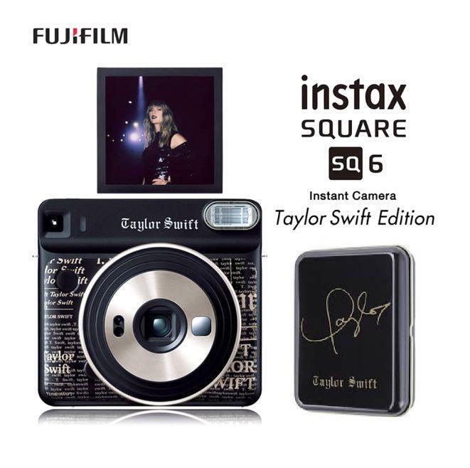 Fujifilm Instax Square SQ 6 Taylor Swift Edition Camera - Black