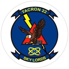 Tacron-22 'Sky Lords' Bumper Sticker Military Vinyl Soldier Decal 5"