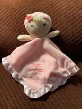 Kids Preferred Thank Goodness Little Girls Baby Doll Blanket Pink Gift