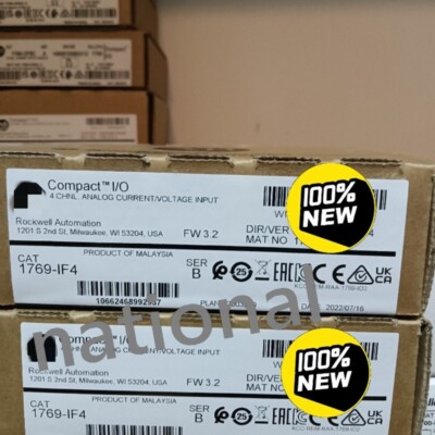 1769-IF4 Brand New 1769-IF4 DHL Express shipping
