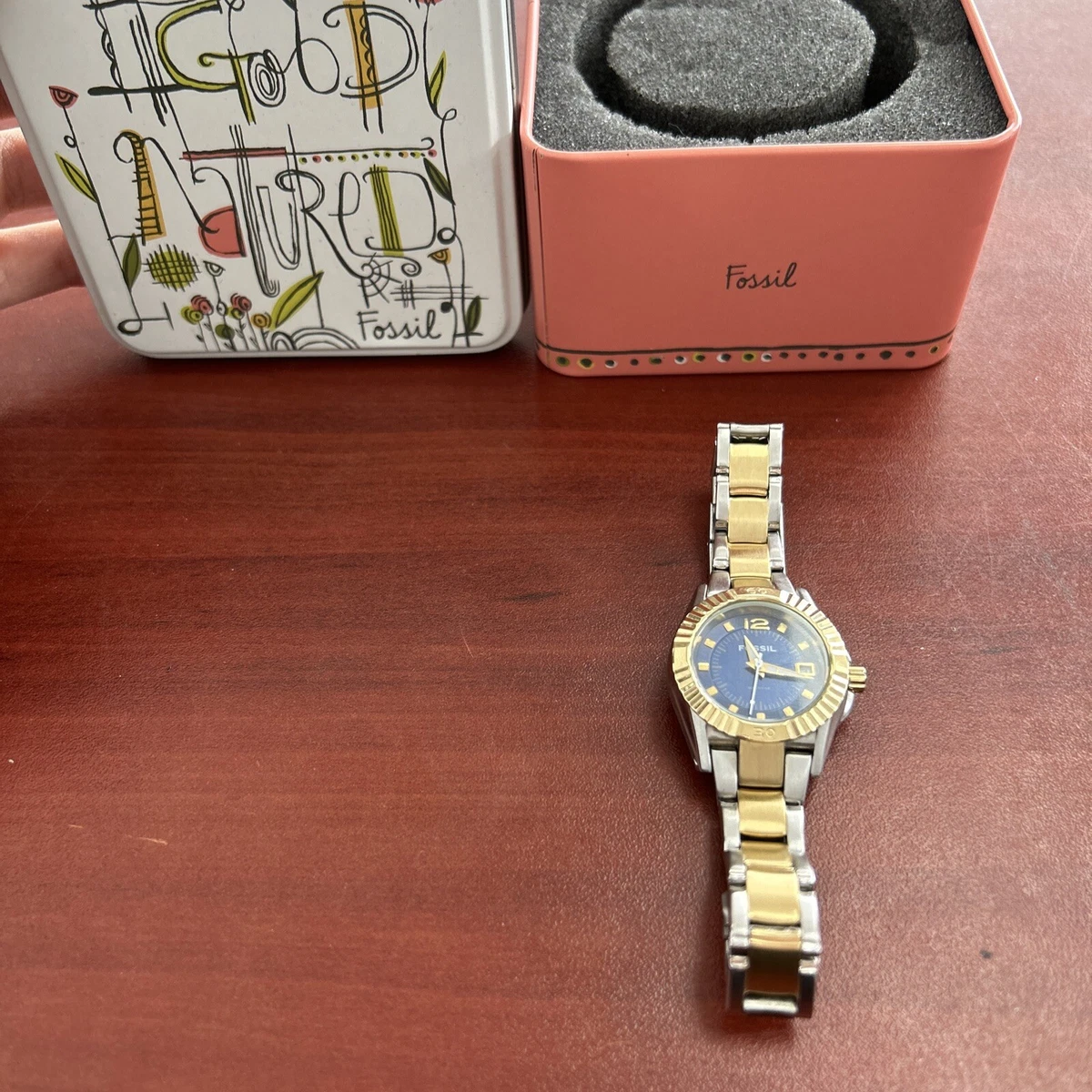 NEW FOSSIL FLIGHT BLACK TONE,STAINLESS STEEL,CHRONOGRAPH BRACELET WATCH  CH2834 | eBay