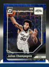 2024-25 Panini Donruss Optic - Julian Champagnie #32 Blue Velocity Prizm