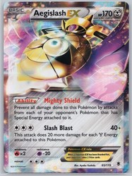 Aegislash EX 65/119 XY - Phantom Forces Holo Ultra Rare