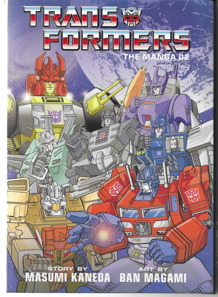 TRANSFORMERS MANGA Volume 2 Graphic Novel (S)