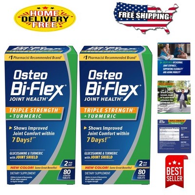 Enhanced Mobility & Flexibility - 160 Count Triple Strength Glucosamine Tablets