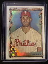 🔥Bryce Harper 2023 Topps Allen & Ginter #60 Portrait Variation Foil Phillies SP