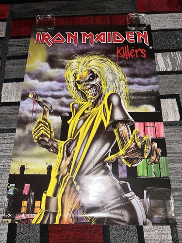 Iron Maiden Killers Eddie 1998 Heavy Metal Reissue Poster 24x36 Derek Riggs Art