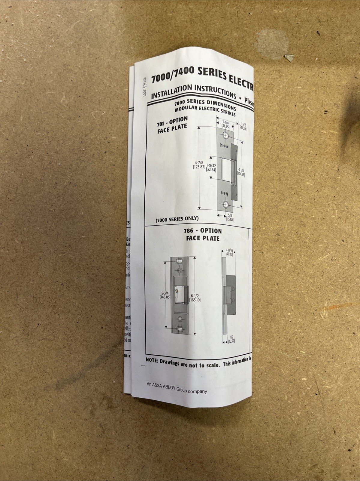 hes HE-40500 Electric Strike