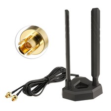 WiFi 7 WiFi 6E 2.4GHz 5GHz 6GHz Magnetic Antenna for WiFi 7 Gaming Motherboard