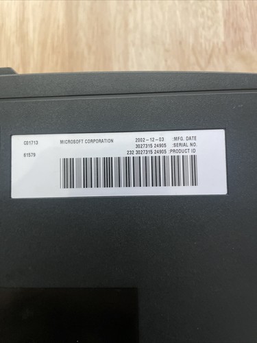 Microsoft Original Xbox OG Console Only - For Parts See Description - Picture 4 of 4