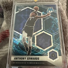 2020-21 Panini Mosaic - Rookie Anthony Edwards #201 Genesis Mosaic Prizm (RC)