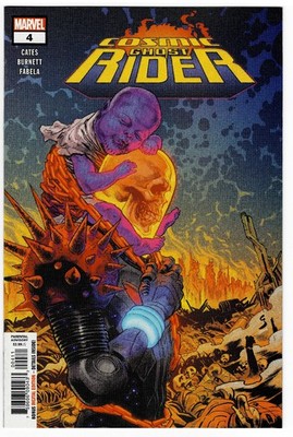 Cosmic Ghost Rider #4 Geoff Shaw Cover - First Full Punisher Thanos