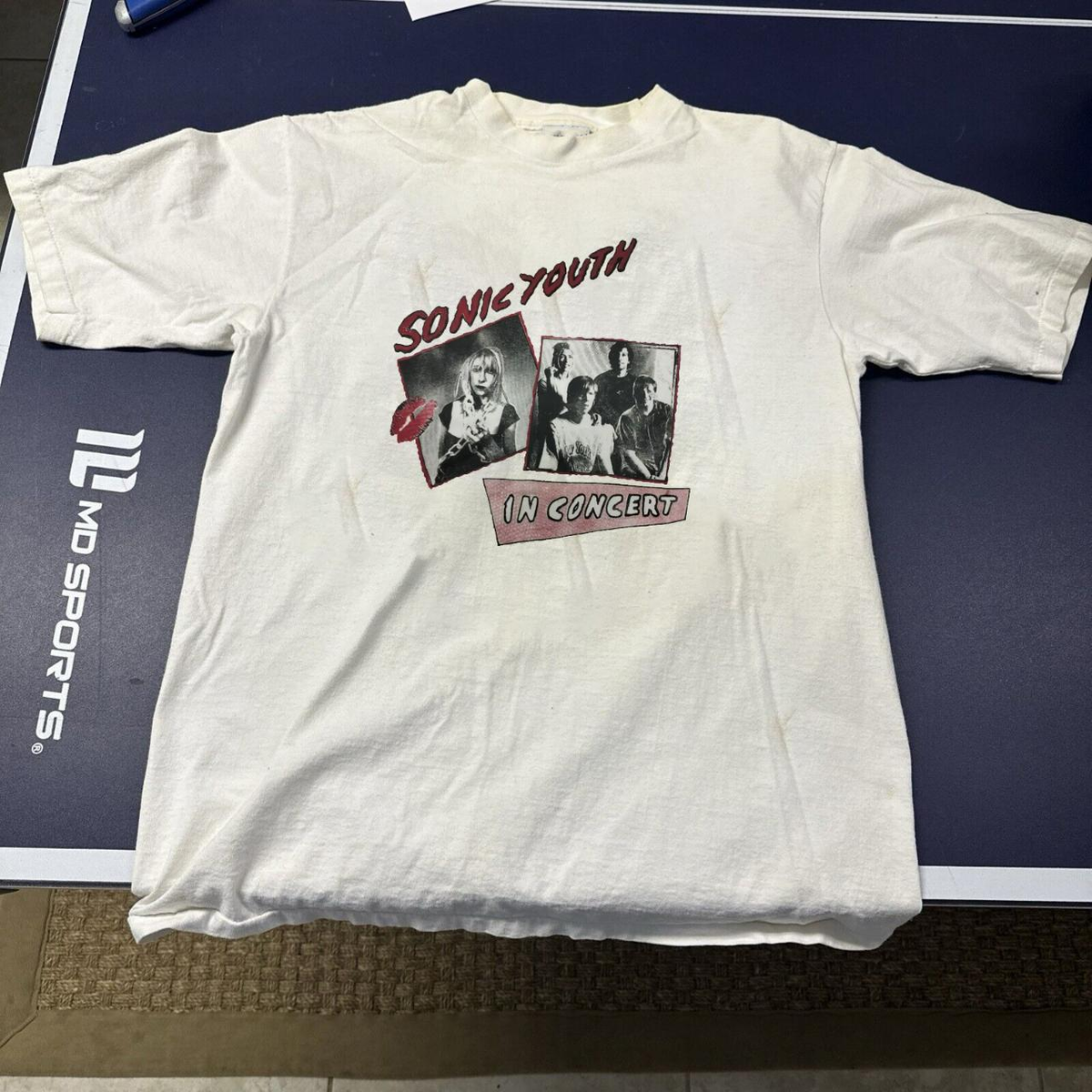 SONIC YOUTH Live On Tour T-shirt | eBay