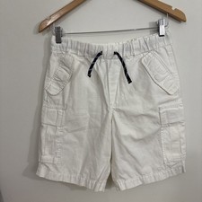 Polo Ralph Lauren Youth Boys Tiptop Cargo Shorts Off White Sz 16