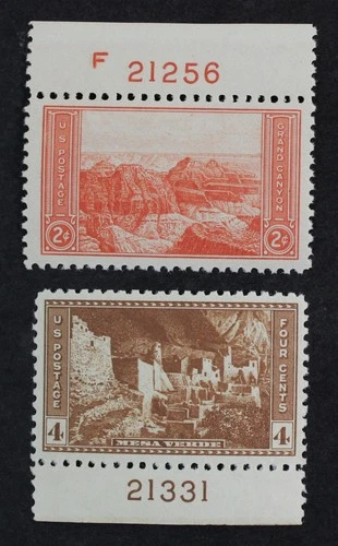 CKStamps: US Stamps Collection Scott#741 743 Mint NH OG