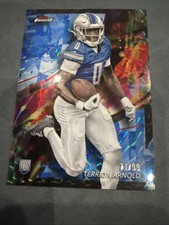 2024 Topps Finest Terrion Arnold RC Rookie Common Blue Geometric /99 #52
