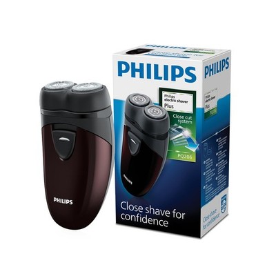 Electric Shaver Battery Powered Portable Philips PQ206/18 Convenient carry