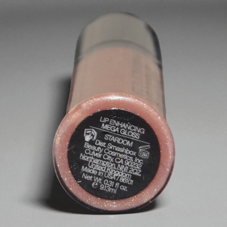 Smashbox Lip Enhancing Mega Lip Gloss ~ Stardom ~ 0.31oz 9.13ml Full Size ~ New - image 3 of 3