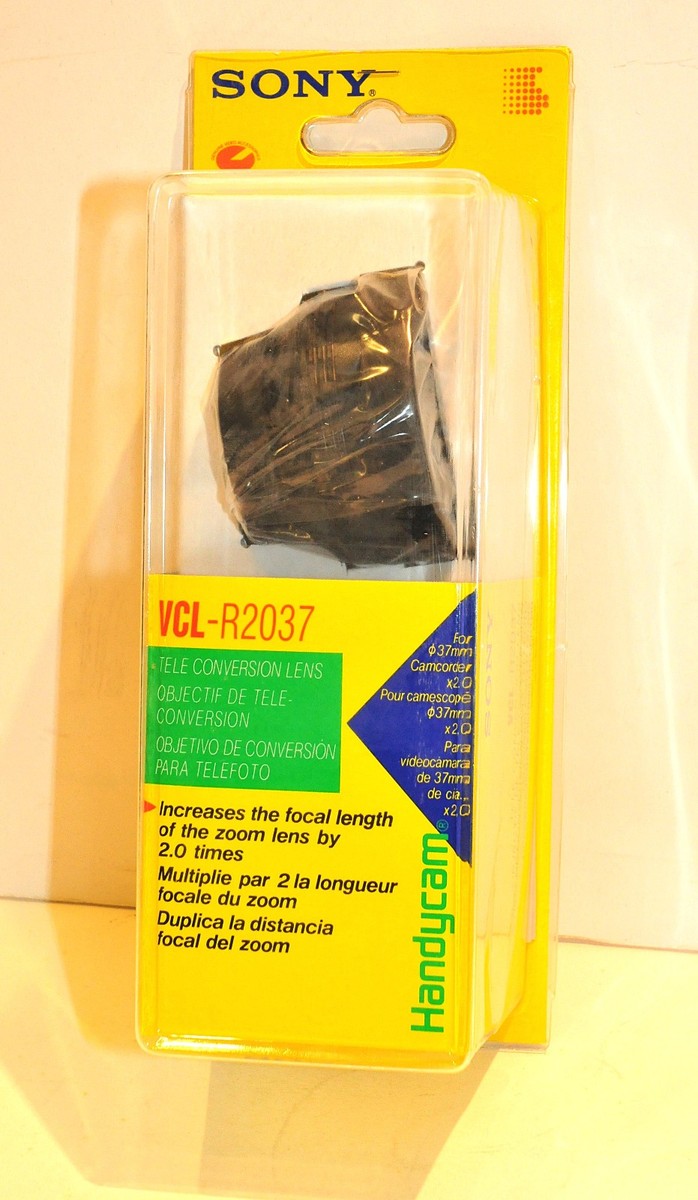 Sony Vcl-r2037 2x Screw-on Tele Conversion Lens for 37mm Thread