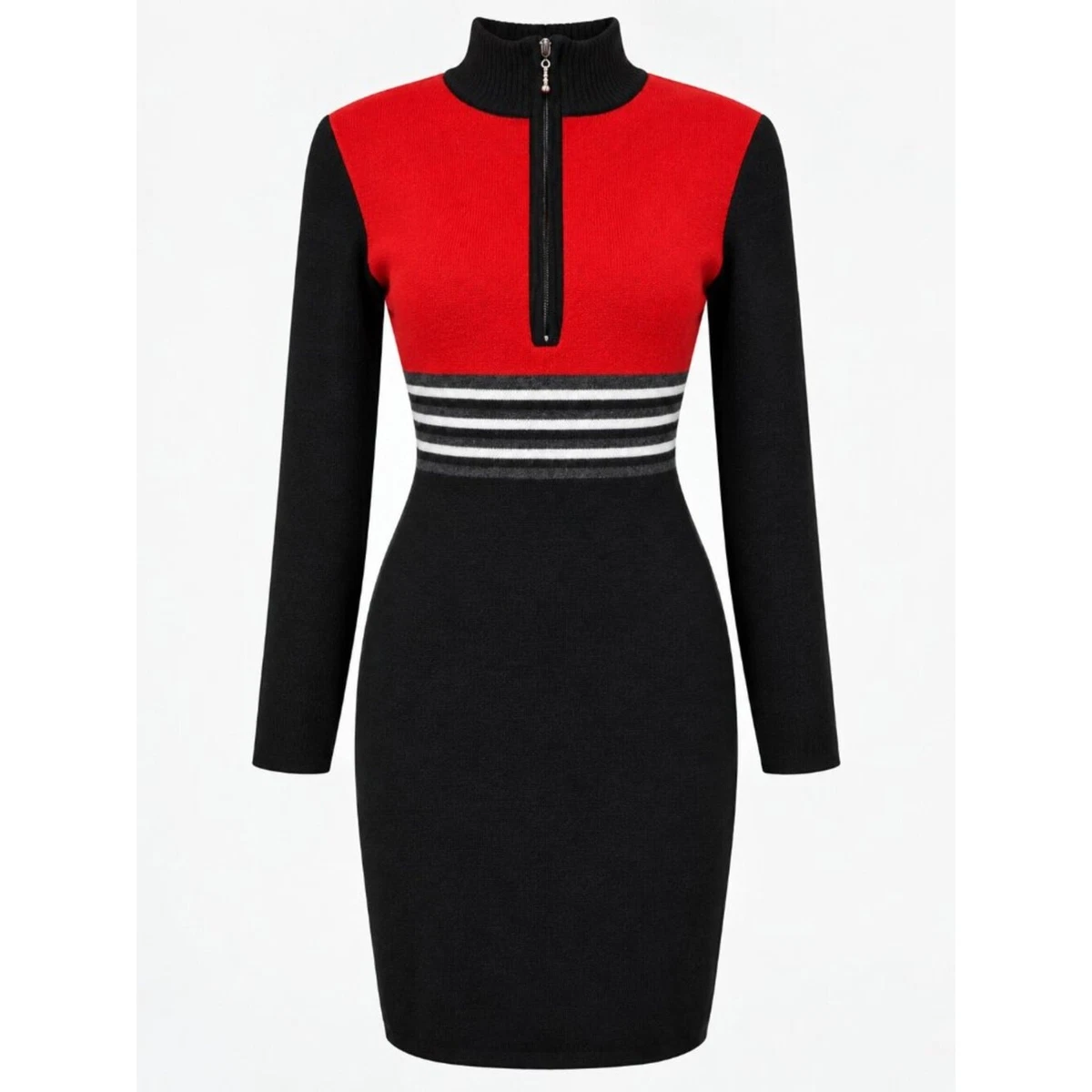 Red Stretch, Bodycon Vintage Dresses for Women for sale