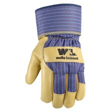 Wells Lamont 5235L-NEW Palomino Large Men's Lined Pigskin Insulated Work Gloves