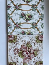 A Pair Of Reclaimed Victorian Floor Tiles, Likely Minton