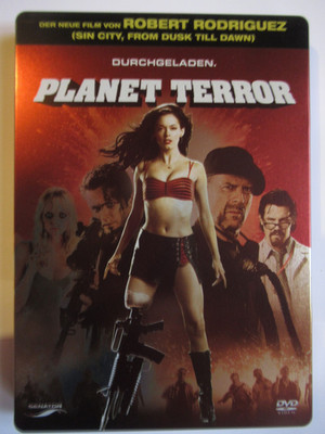 Planet Terror -  Metall Hülle - DVD ab 18 Jahre