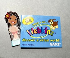 RARE Unused Code Tag ONLY Webkinz Fleecy Sheep HM435 NO PLUSH Farm Animal