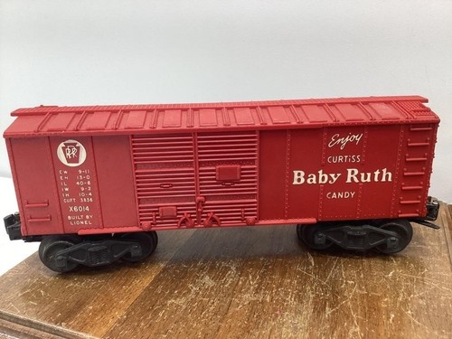 Lionel O Gauge #X6014 Box Car and #347000 Gondola - Picture 2 of 11