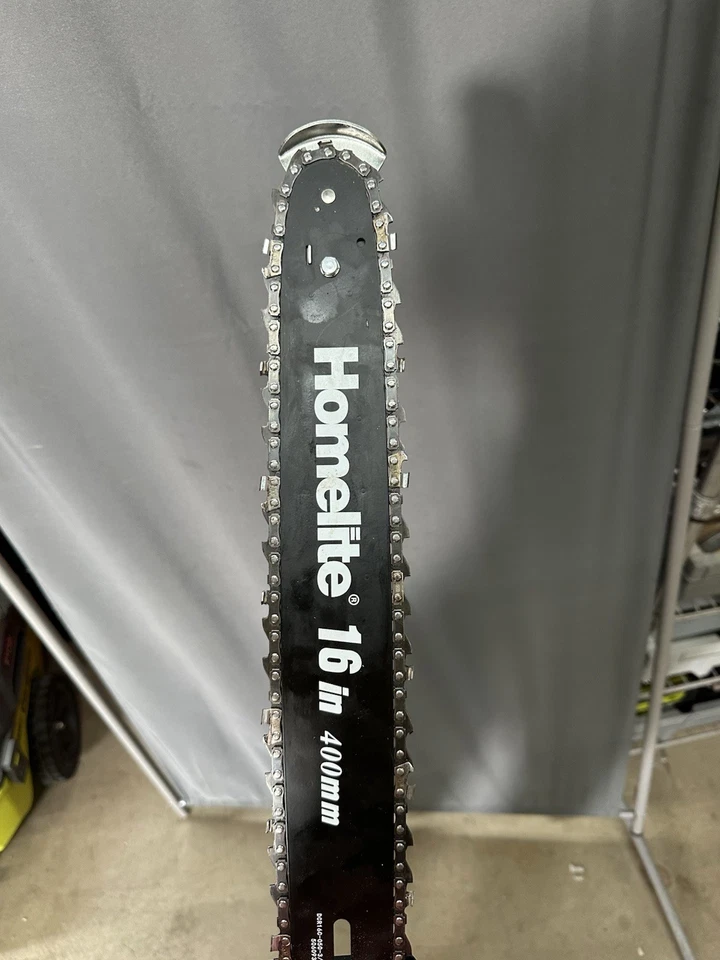 Homelite 16” Corded Chainsaw (Used) UT43123 - Image 3 of 4