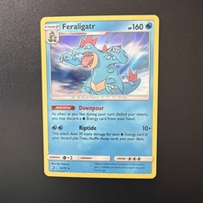 Feraligatr 24/70 Holo Rare Sun & Moon Dragon Majesty Pokemon Card 2018 LP on eBay