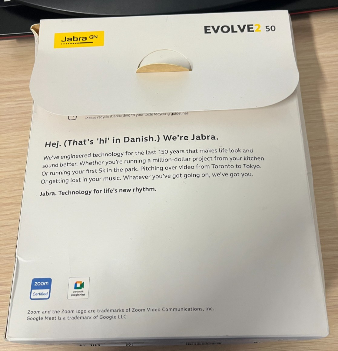 Jabra Evolve2 50 - USB-C, UC Mono, HSC175