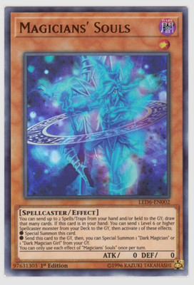 Magicians' Souls LED6-EN002 Legendary Duelists: Magical Hero 1st Edition