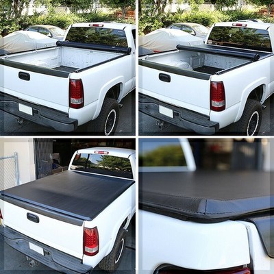 ?Soft Roll-Up Truck Bed Tonneau Cover Fits 2002-2019 Dodge Ram 1500 8ft Bed