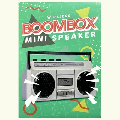 Drahtloser Retro Ghettoblaster Mini Tragbarer Bluetooth Lautsprecher für Telefon