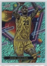 2023-24 Topps Cosmic Chrome Aqua Equinox Refractor 13/149 John Collins #130 14dq