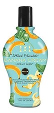 Black Chocolate Banana Cream Brown Sugar Tanning Bed Lotion 7.5 oz 400X Bronzer