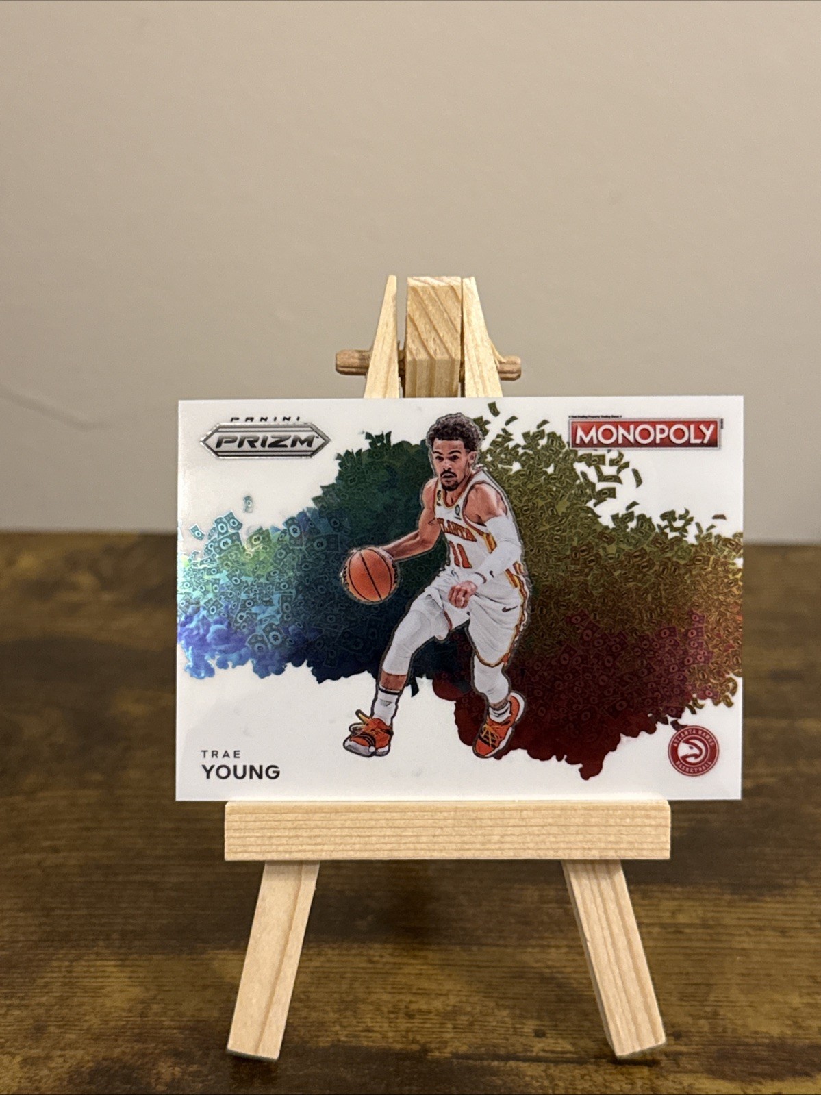 🔥2023-24 Prizm Monopoly #MB-14 TRAE YOUNG "MONEY BLAST" Rare CASE HIT🔥