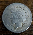 1924 Peace Silver Dollar