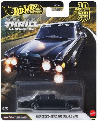 Hot Wheels Premium MERCEDES-BENZ 300 SEL 6.8 AMG THRILL CLIMBERS CAR CULTURE