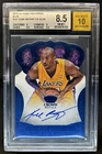 2013-14 Panini Preferred Kobe Bryant Blue Crusade Auto #/25 Lakers BGS 8.5/10