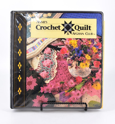 Annie s Attic Crochet Quilt & Afghan Club Pattern Binder 150+ Patterns