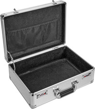 File Organizer Storage Box - 16.9 X 12.2 X 6.1 Inch Large, Portable Locking Stor