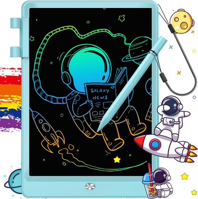 LCD Writing Tablet for Kids, 10 Inch Doodle Board, Colorful Drawing Pad for Todd
