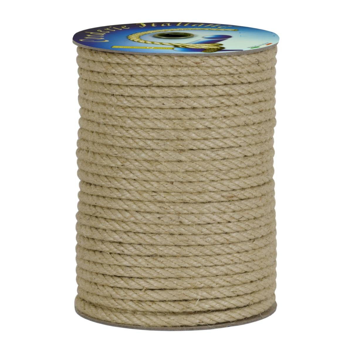 Corda Juta 8mm 100 Metri | Resistenza Naturale per Agricoltura e Orto