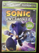 Sonic Unleashed Microsoft Xbox 360 Platinum Hits 2008 Brand New Factory Sealed